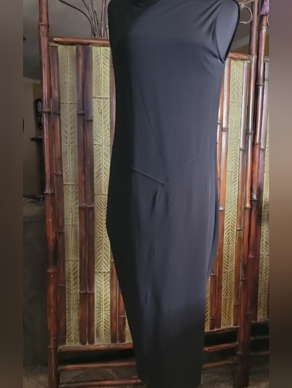 Classic Black Sleeveless Sheath Dress - Brand Unspecified